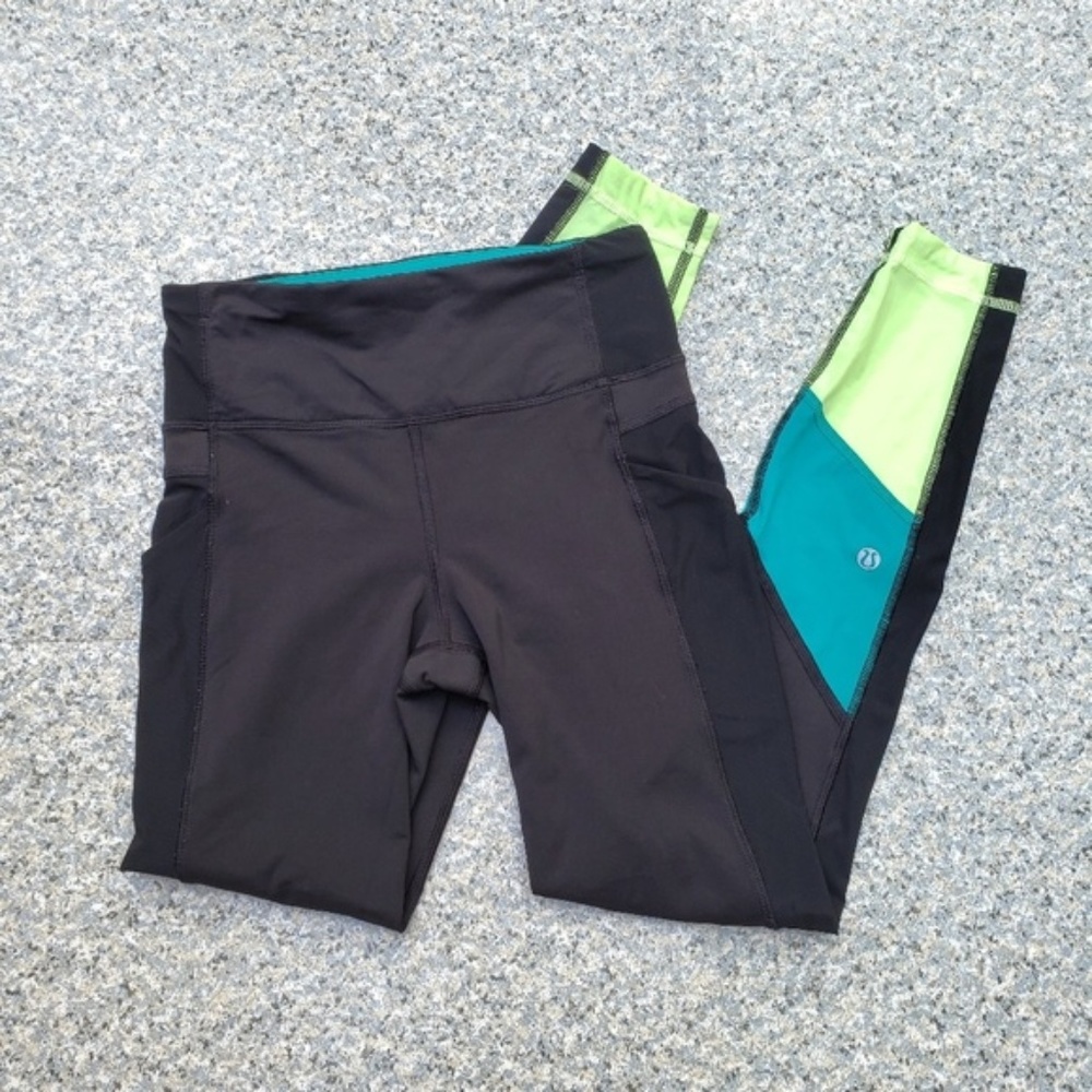 Lululemon Trail Bound 7/8 Tight Pocket Black 2